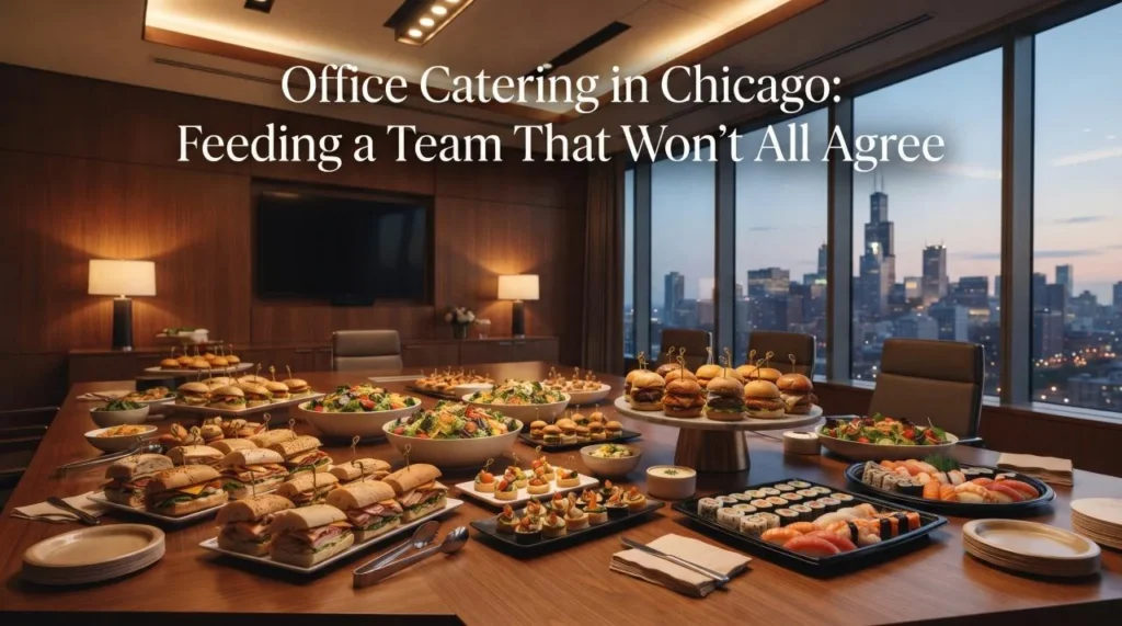 Office Catering in Chicago: Feeding a Team That Won’t All Agree